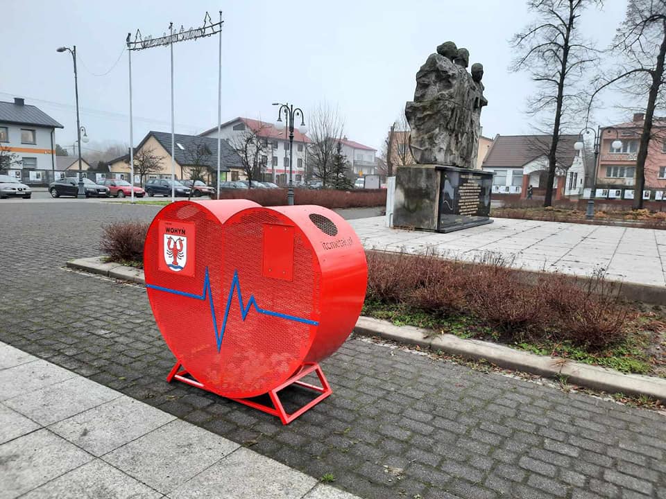 W Wohyniu pojawiły się serca na nakrętki  - Zdjęcie główne