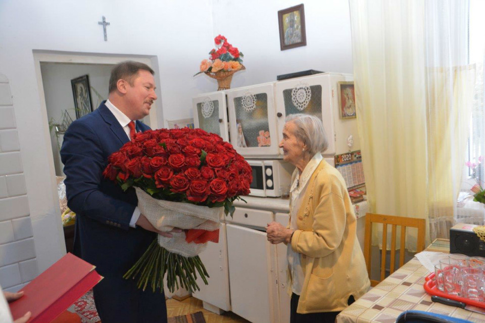 Pani Marianna Domańska, mieszkanka Gminy Radzyń Podlaski skończyła 100 lat! - Zdjęcie główne