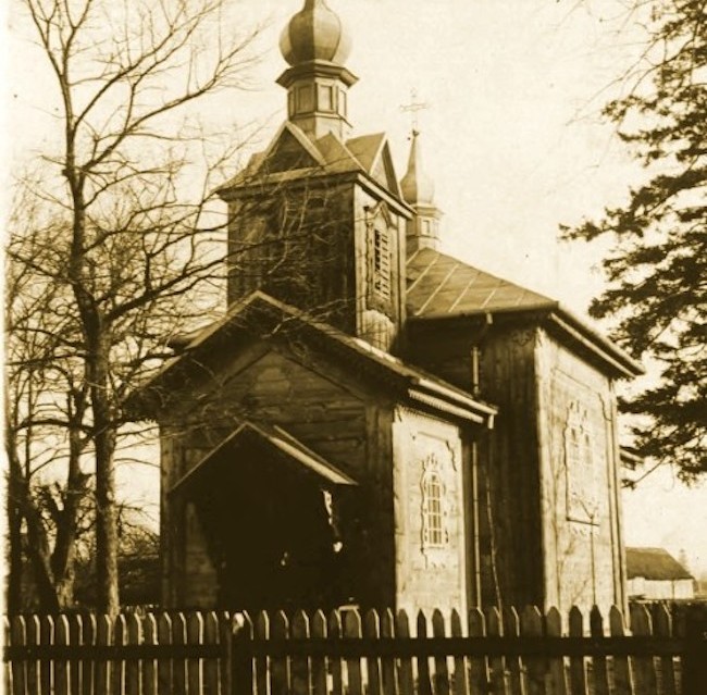 Region w dawnej fotografii: Kościół w Hrudzie - Zdjęcie główne