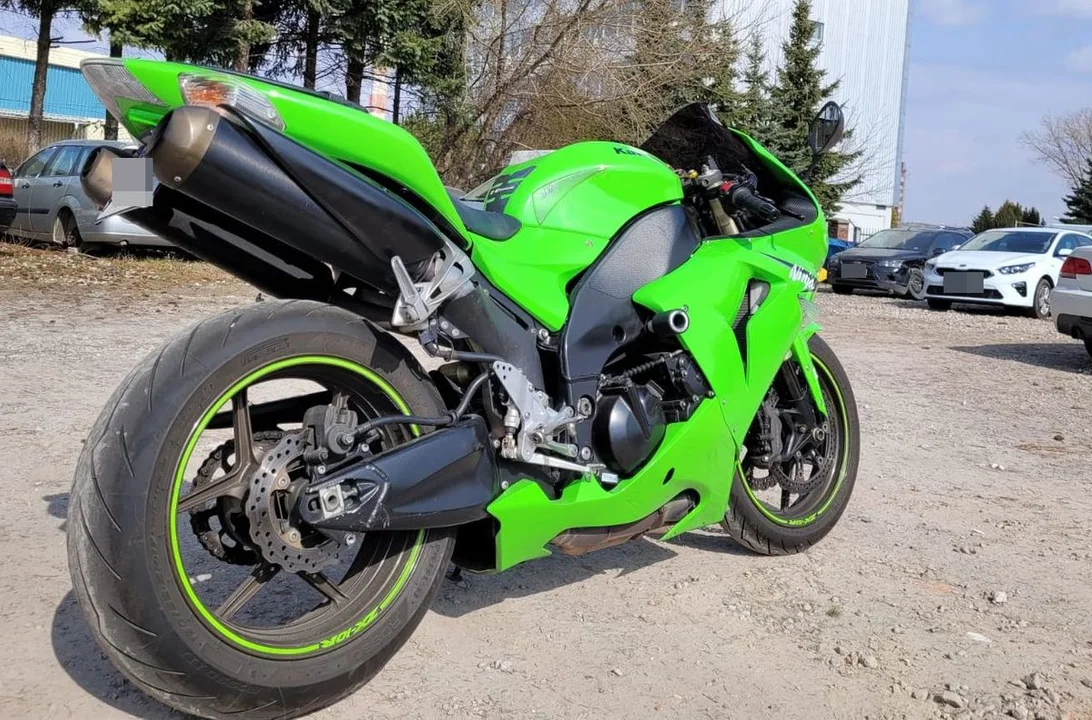 Lublin : Motocyklista, który potrącił policjanta został zatrzymany - Zdjęcie główne