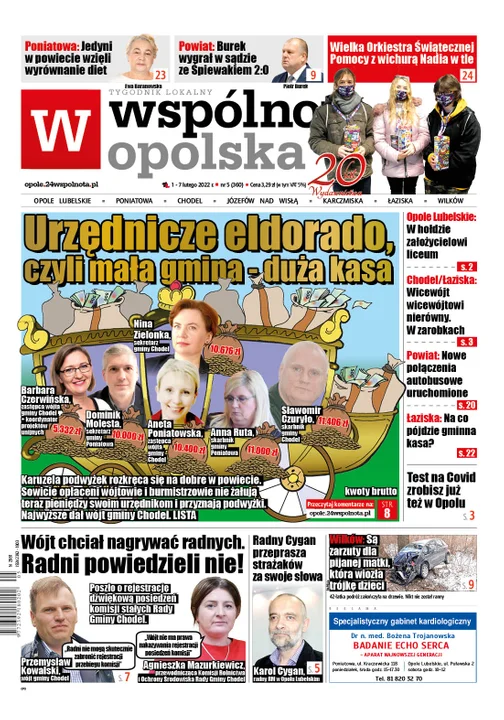 Najnowszy numer Wspólnoty Opolskiej ( 1 lutego 2022) - Zdjęcie główne