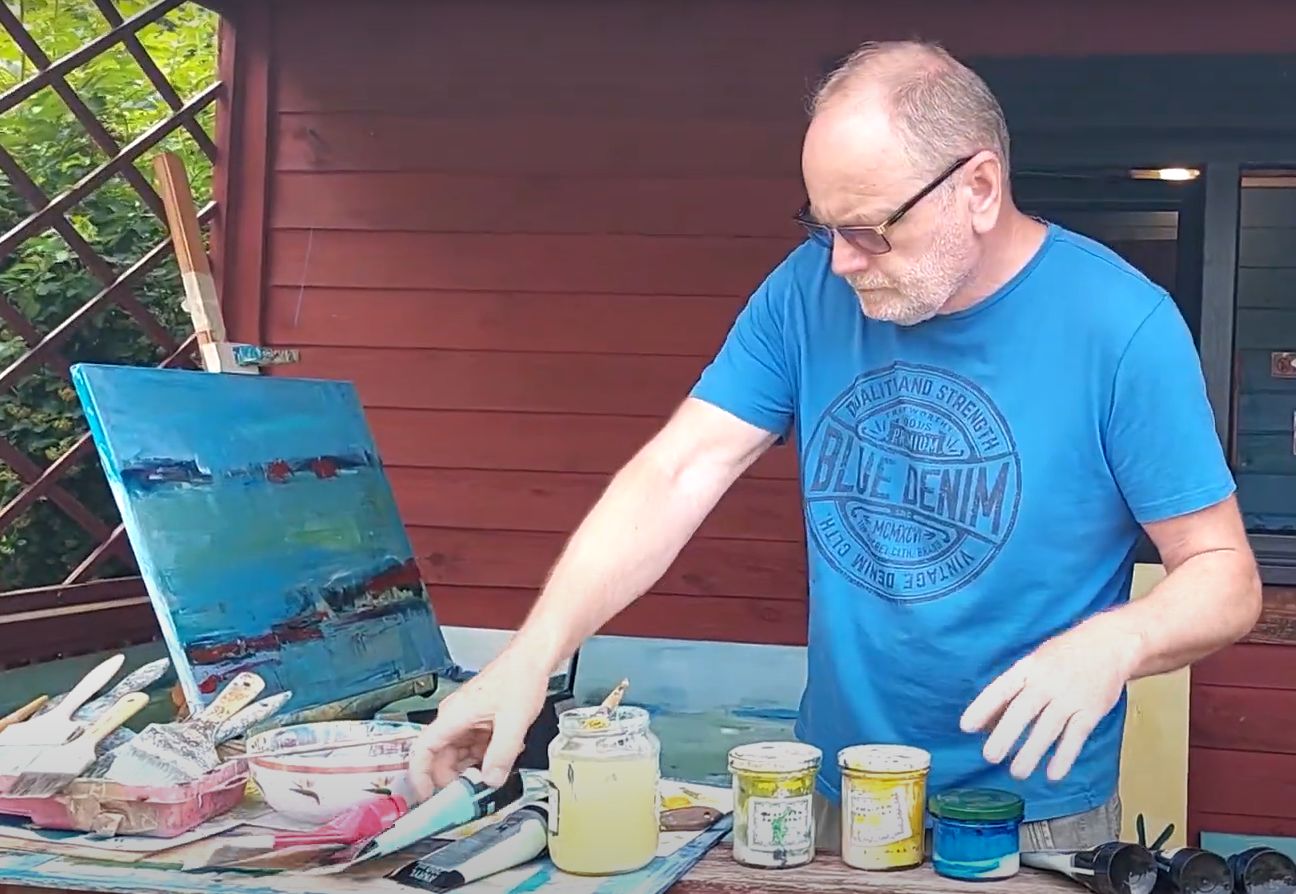 Za nami I Międzynarodowy Plener Malarski ,,Ułani Ułani" w Cycowie (wideo) - Zdjęcie główne