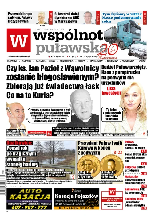 Najnowszy numer Wspólnoty Puławskiej - Zdjęcie główne