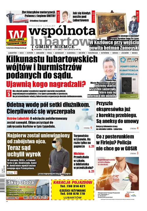 Najnowszy numer Wspólnoty Bialskiej (26 kwietnia 2022) - Zdjęcie główne