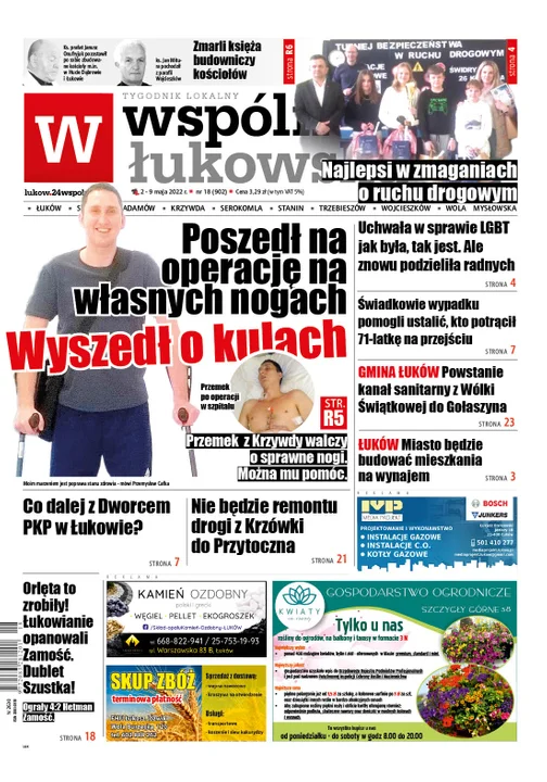 Najnowszy numer Wspólnoty Łukowskiej  (2 maja 2022) - Zdjęcie główne