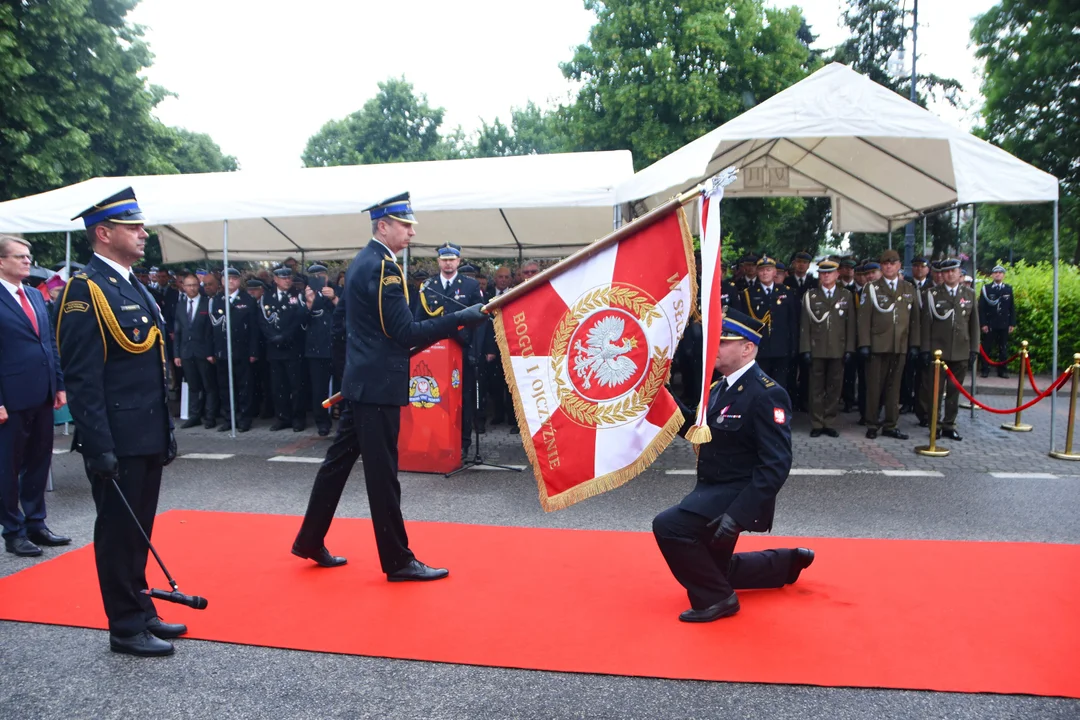 Wojewódzkie Obchody Dnia Strażaka w Łukowie