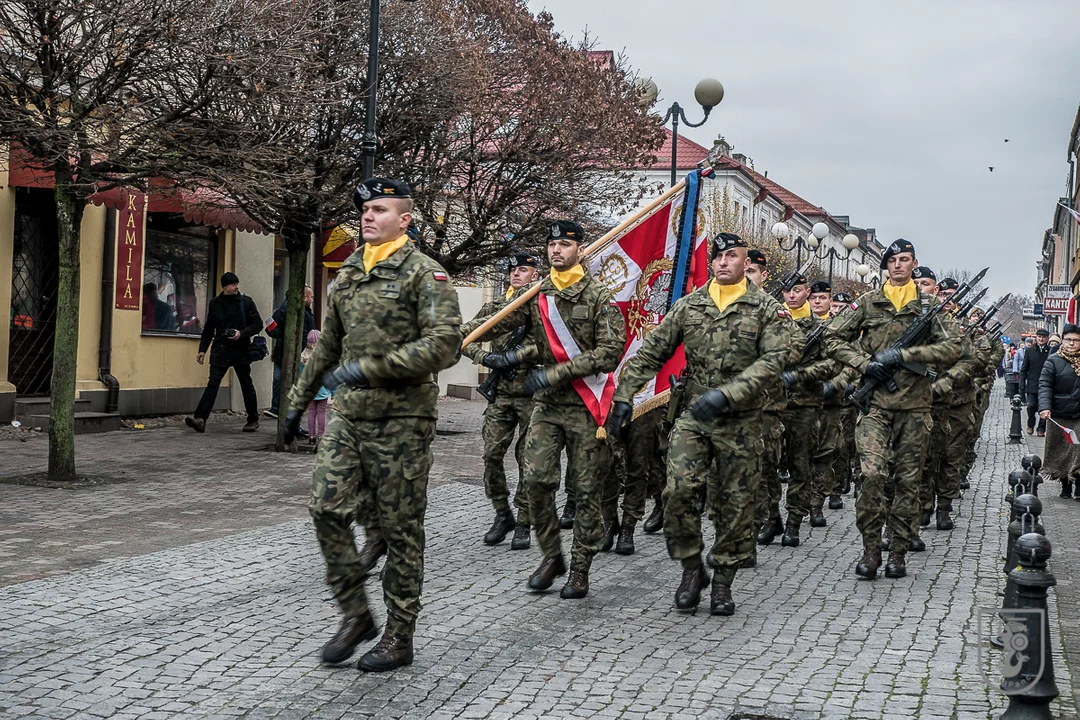 1. Warszawska Brygada Pancerna na Narodowym Święcie Niepodległości w Białej Podlaskiej