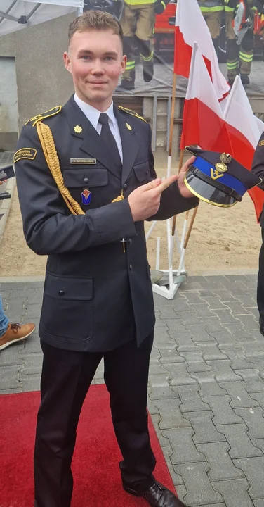 OSP Garwolin: Nasz strażak Adam Garwoliński wstąpił w szeregi Państwowej Straży Pożarnej!