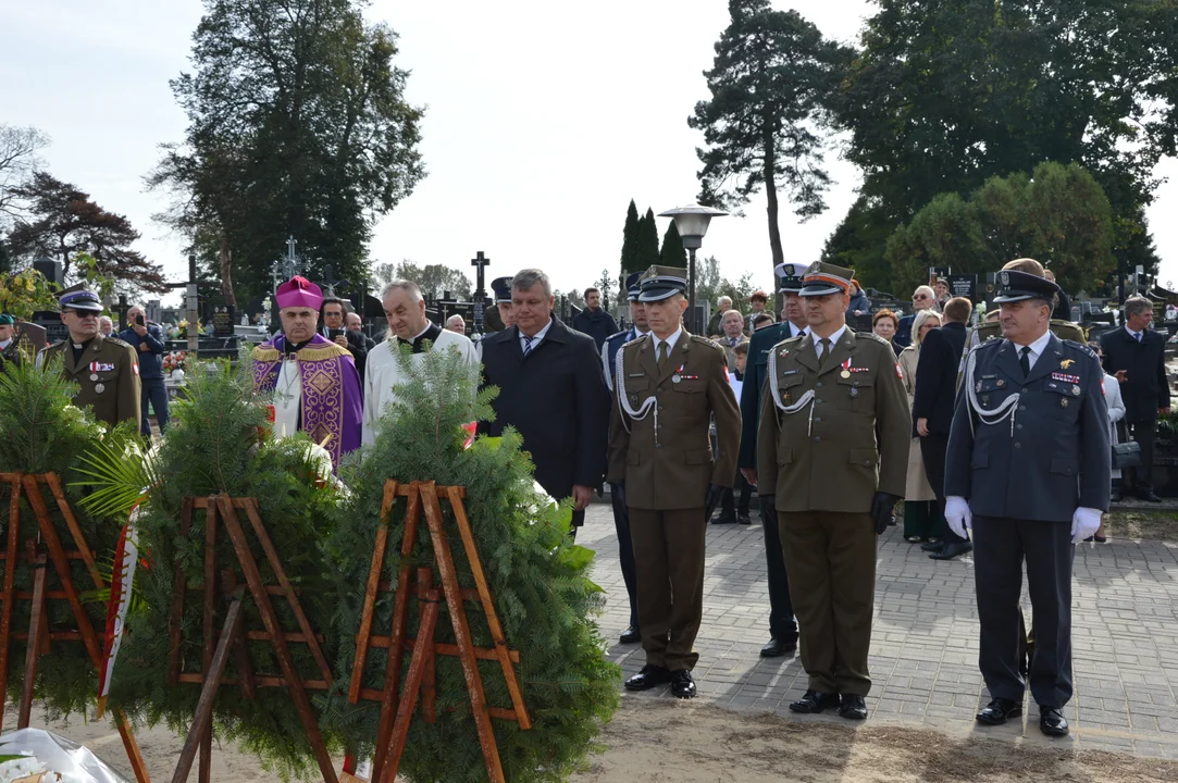 Odsłonięcie nagrobka żołnierza AK Karola Chlebickiego w Chodlu