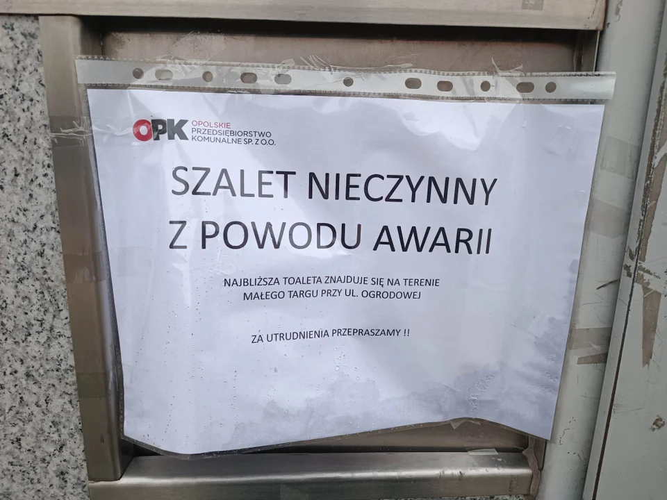 Opole Lubelskie: Toaleta publiczna