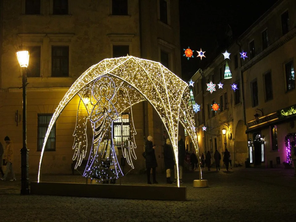 Świąteczne iluminacje rozjaśniły Lublin (ZDJĘCIA) - Zdjęcie główne