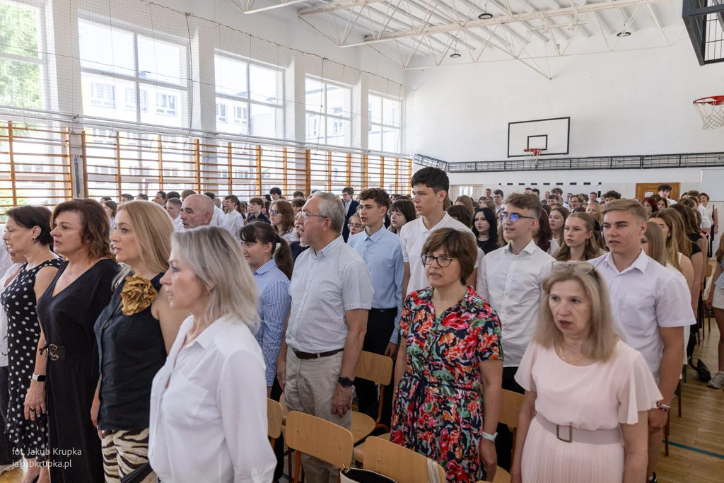 Zakończnenie roku II LO w Lubartowie