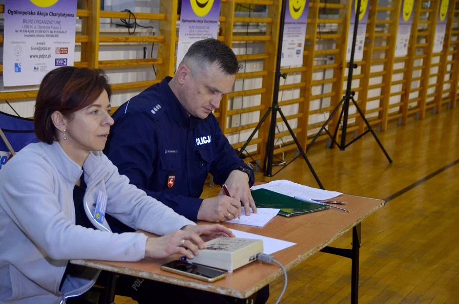 Bialscy policjanci wzięli udział w "Meczu słodkich serc"