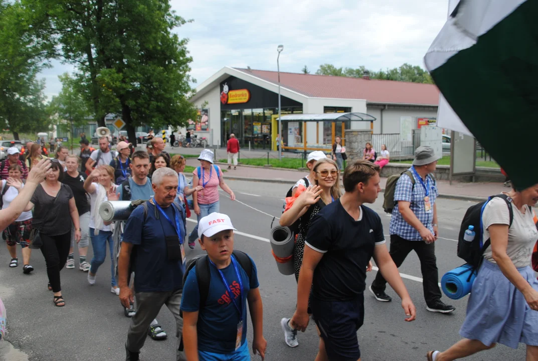 Pielgrzymi w Opolu Lubelskim