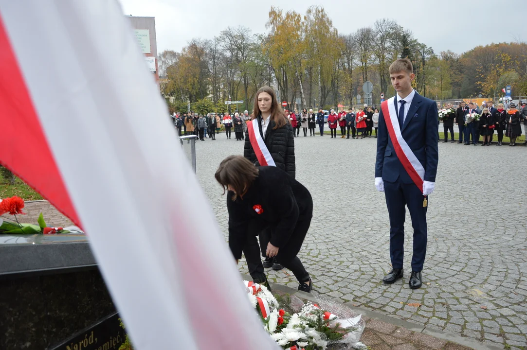 Obchody 105. rocznicy odzyskania niepodległości w Poniatowej