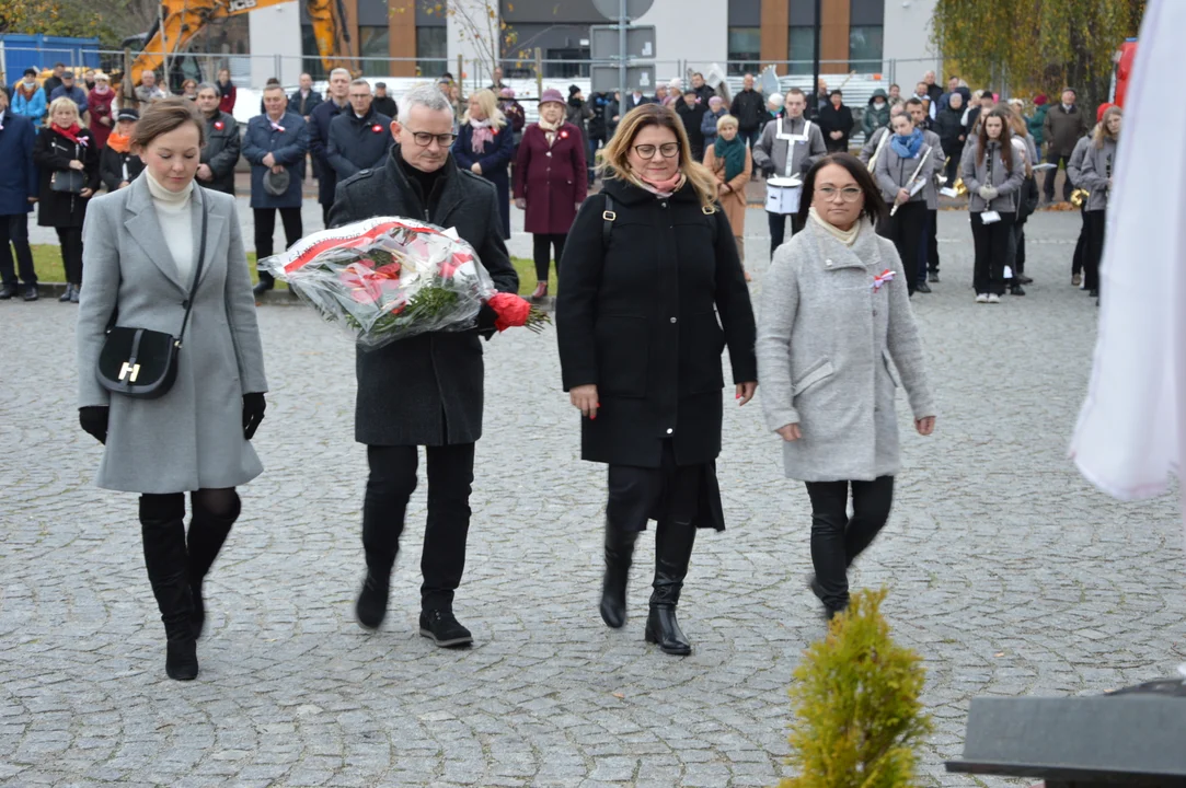 Obchody 105. rocznicy odzyskania niepodległości w Poniatowej