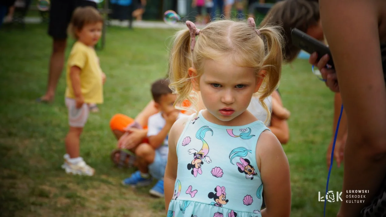 Festiwal Balonów, Baniek Mydlanych i Kolorów w Parku Miejskim w Łukowie