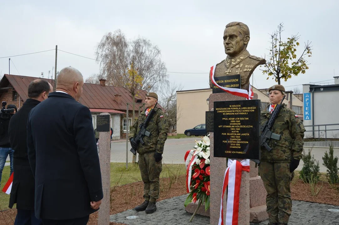 Odsłonięcie Panteonu Bohaterów Powiśla Lubelskiego