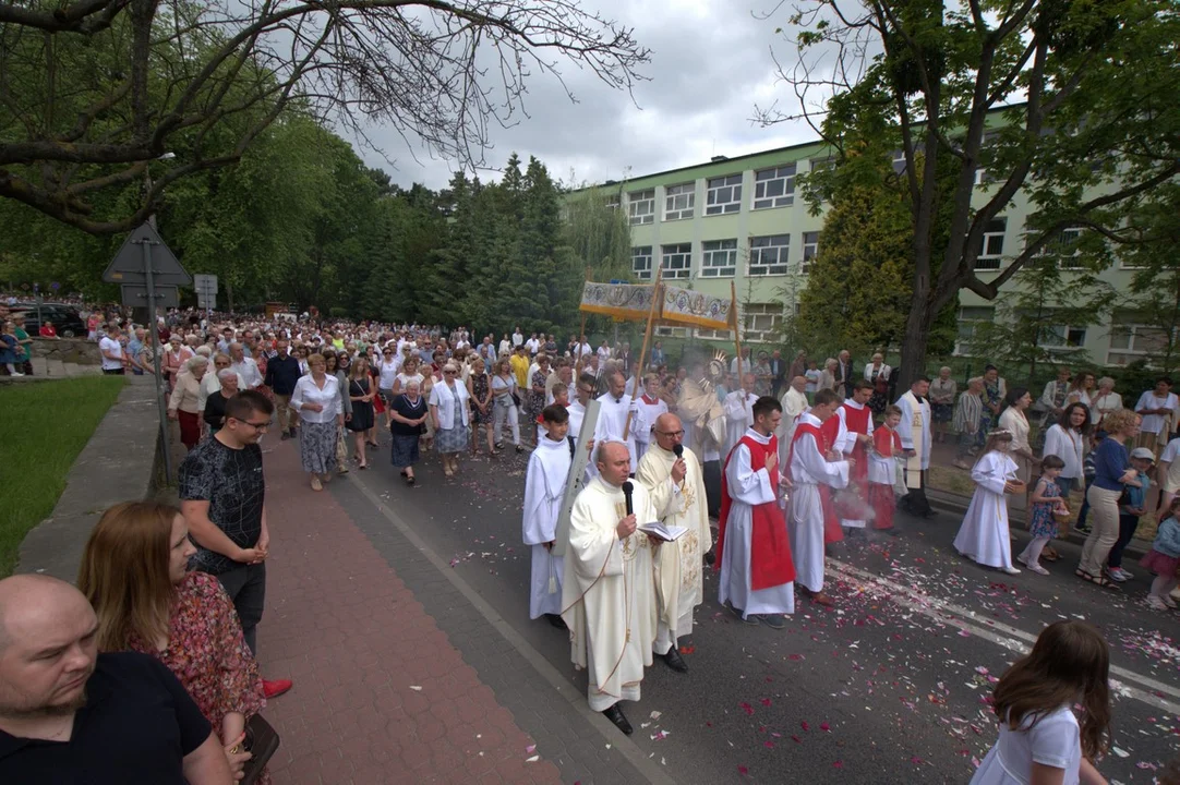 Procesja  Bożego Ciała w Puławach