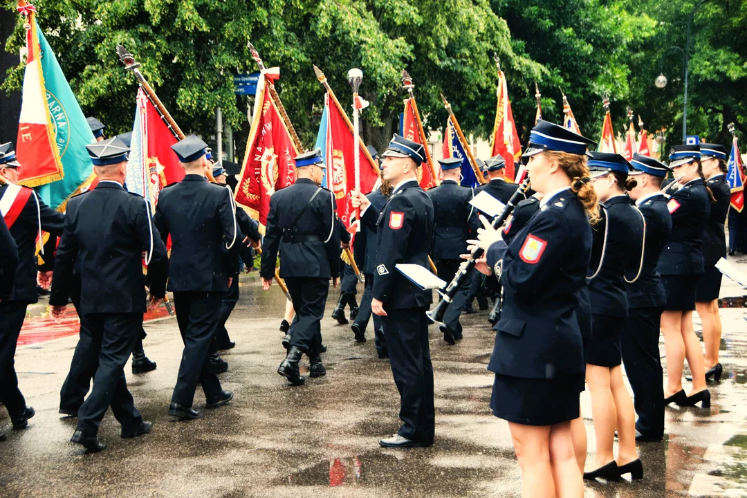 Wojewódzkie Obchody Dnia Strażaka w Łukowie