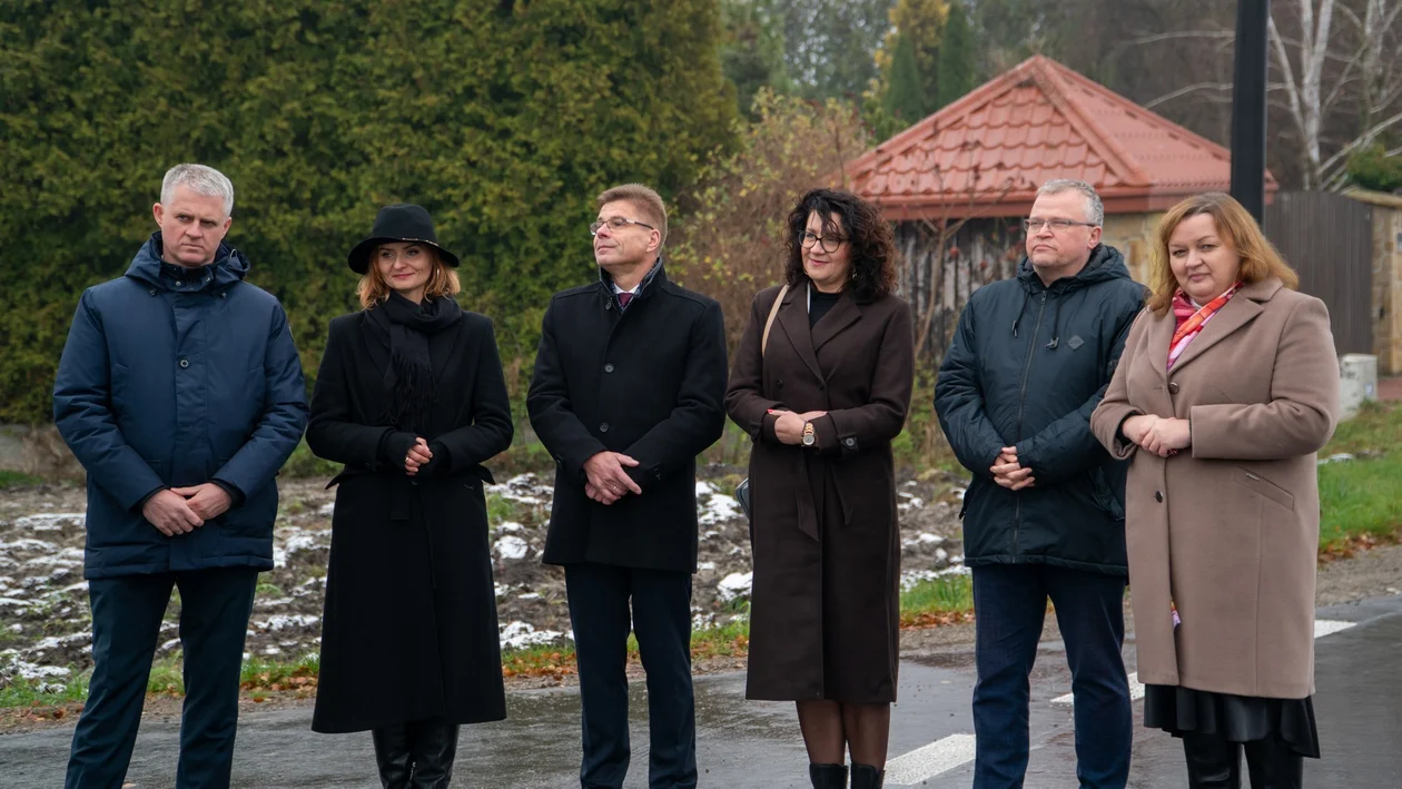 Otwarcie drogi w Skrobowie