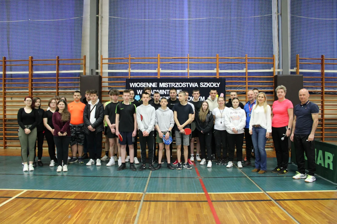 RCEZ w Lubartowie wita wiosnę. Szkolne mistrzostwa w badmintonie i tenisie stołowym (zdjęcia) - Zdjęcie główne