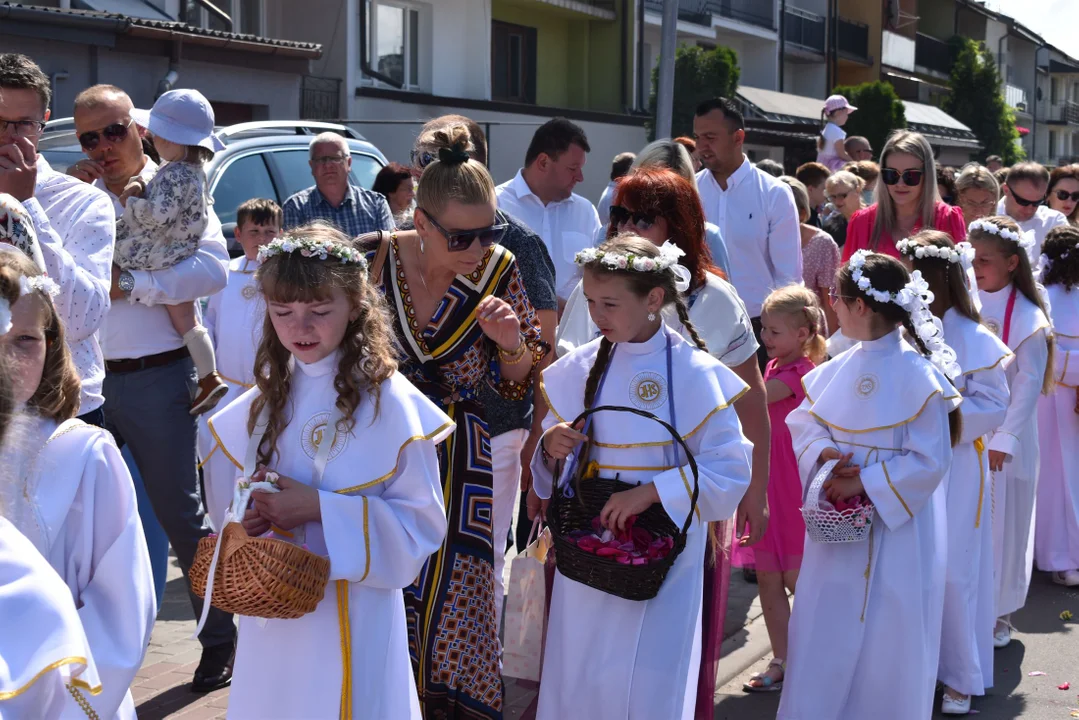 Święto Bożego Ciała w parafii Matki Kościoła w Łukowie