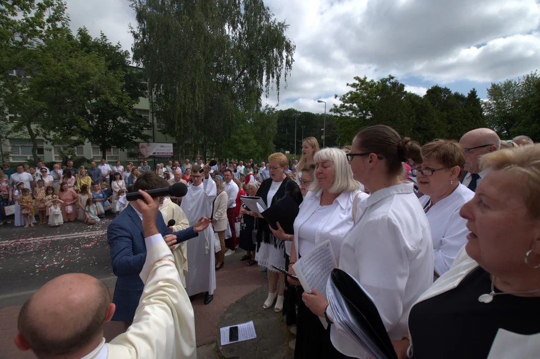 Procesja  Bożego Ciała w Puławach