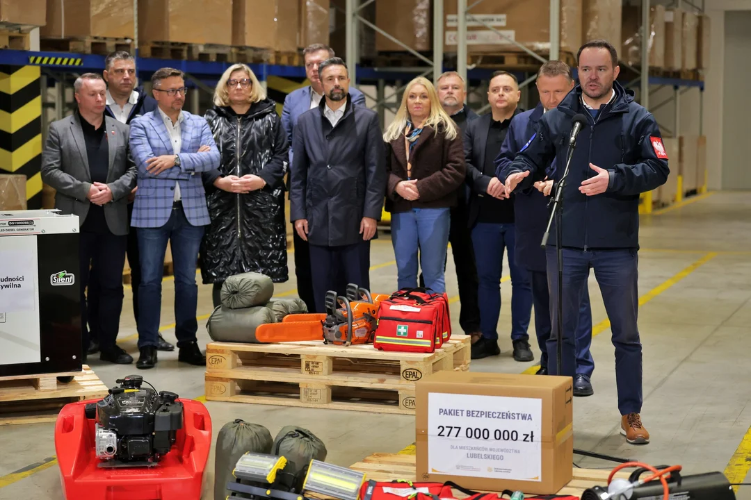 Lubelskie liderem Obrony Cywilnej. Szef MSWiA zapowiada miliony dla regionu