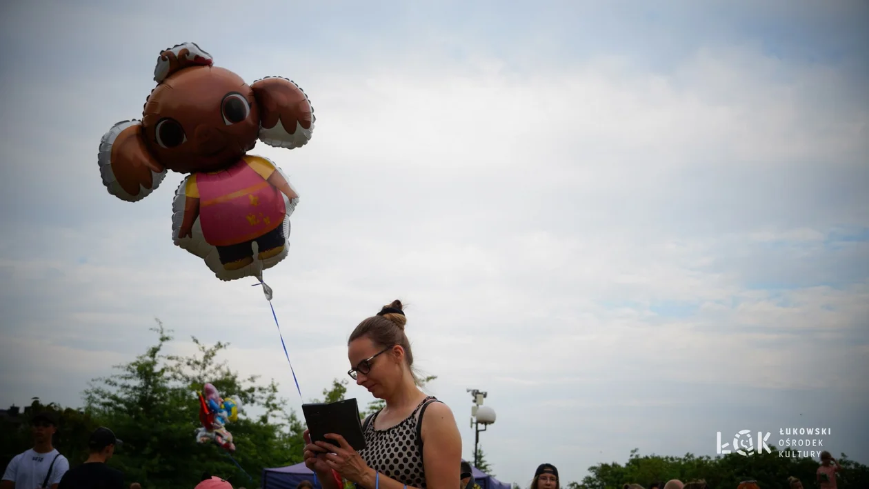 Festiwal Balonów, Baniek Mydlanych i Kolorów w Parku Miejskim w Łukowie
