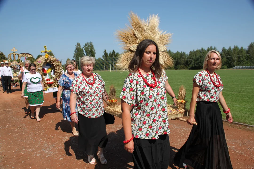 Tłumy na dożynkach w Krzywdzie. Wieńce, turniej sołectw i disco polo