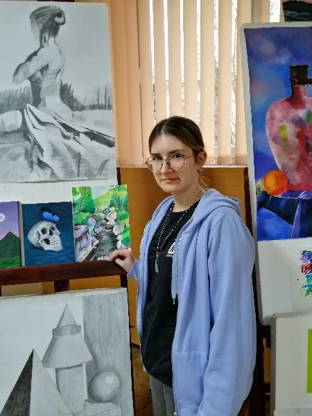 Malarstwo Julii Korycińskiej. Takie talenty w Medyku! - Zdjęcie główne