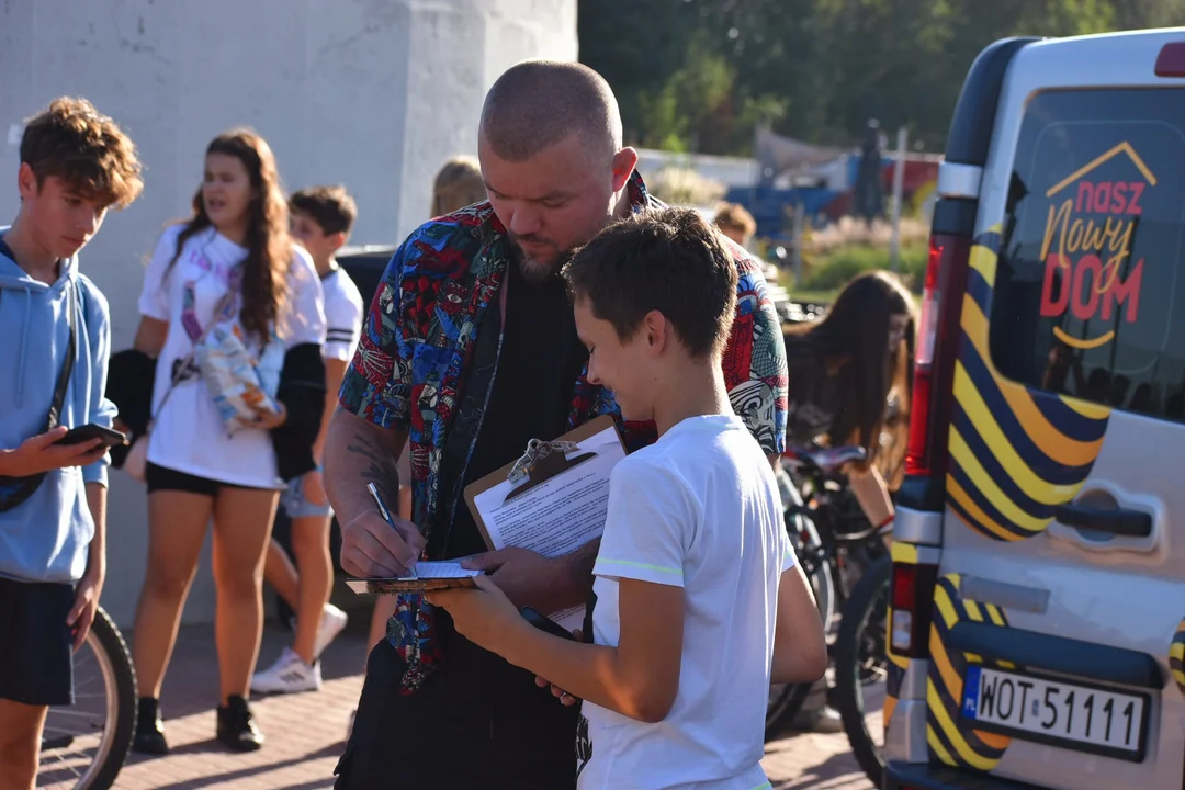 Mecz charytatywny gwiazd Polsatu w Międzyrzecu Podlaskim