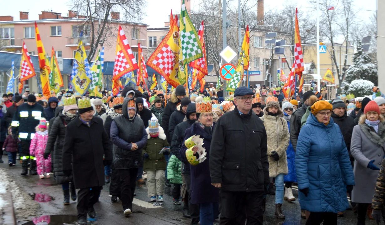 Wędrowaliśmy z Trzema Królami po ulicach Łukowa