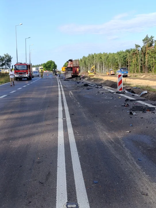 Powiat lubartowski: Śmiertelny wypadek na obwodnicy Kocka. Zginęła jedna osoba