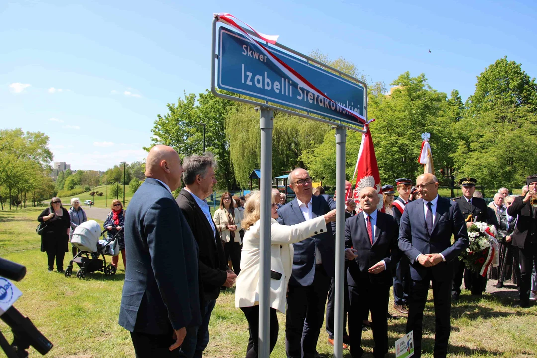 Otwarcie skweru im. Izabelli Sierakowskiej w Lublinie