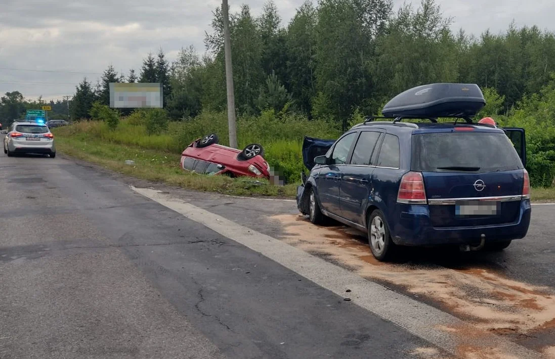 Kolejny wypadek na skrzyżowaniu w Jeziorszczyźnie (zdjęcia) - Zdjęcie główne
