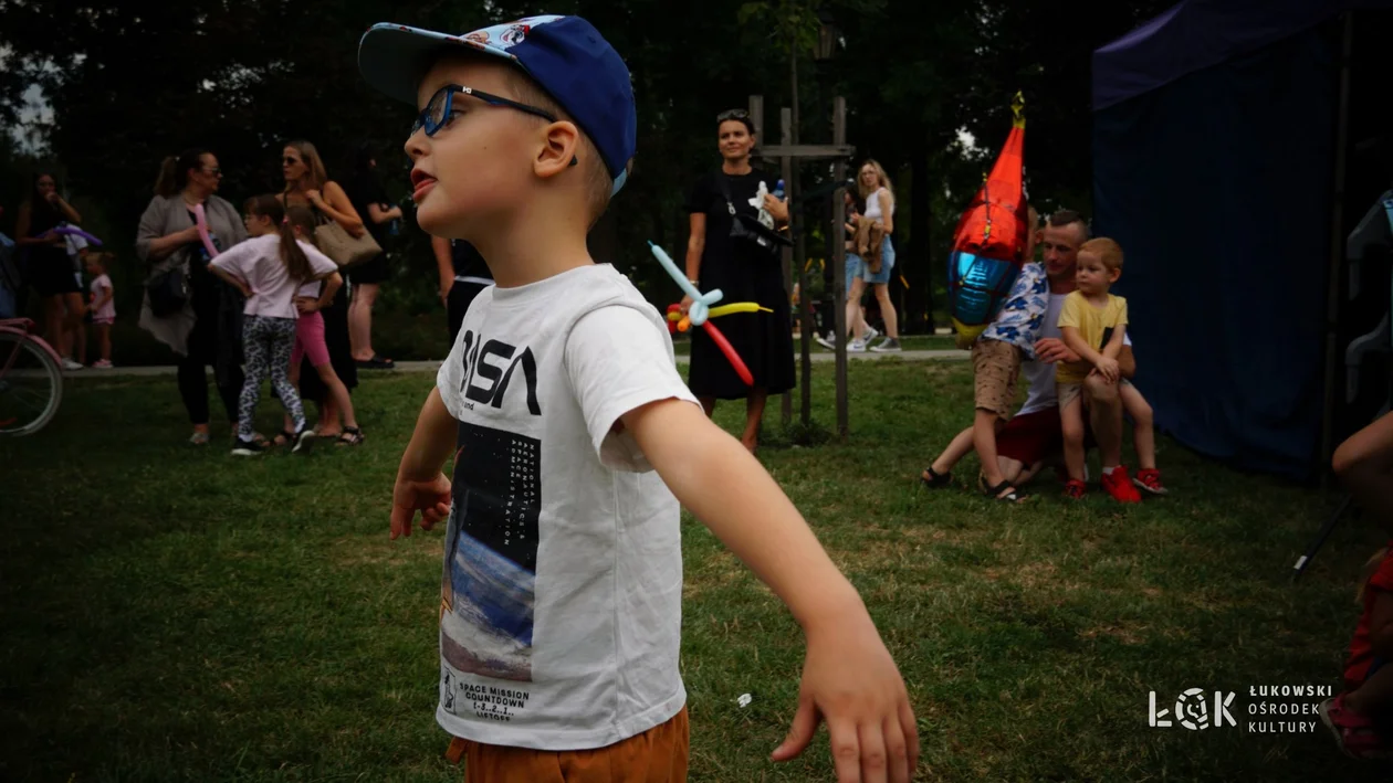 Festiwal Balonów, Baniek Mydlanych i Kolorów w Parku Miejskim w Łukowie