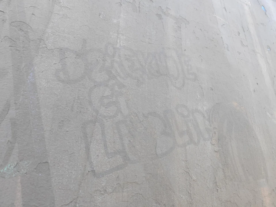 Mural od Ukrainy dla Lublina zniszczony. "Ludzie chorzy z nienawiści"