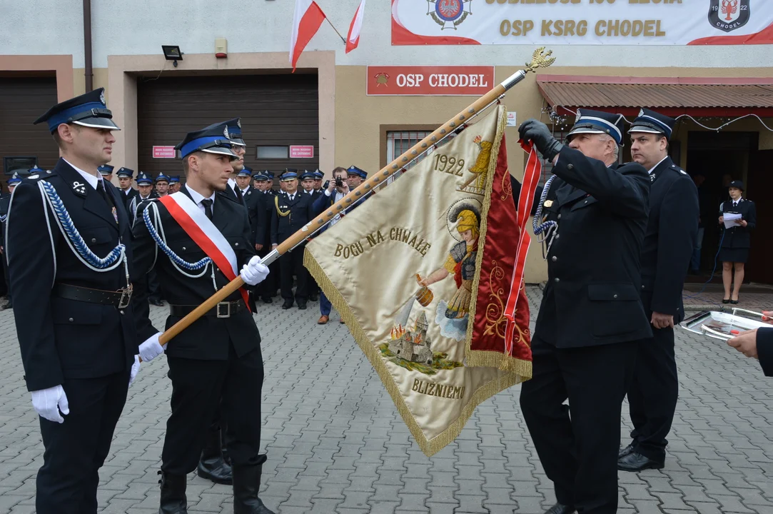 Chodel: Jubileusz 100-lecia Ochotniczej Straży Pożarnej (ZDJĘCIA) - Zdjęcie główne