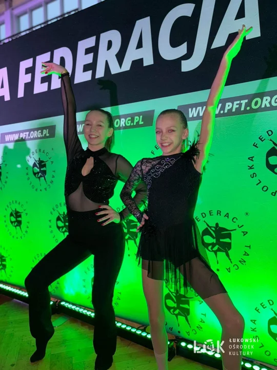 Tancerki z ŁOK Dance Factory na podium