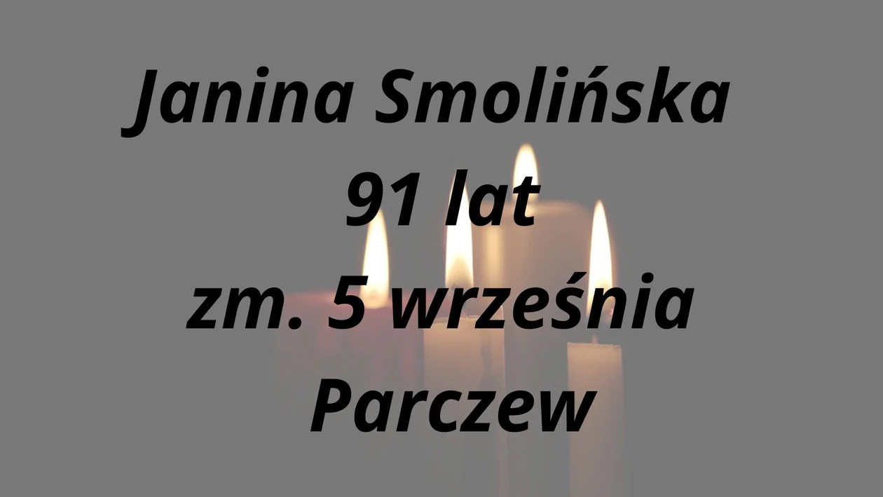 Nekrologi Parczew