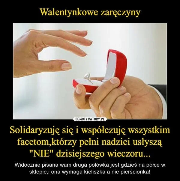 14 lutego na wesoło. Walentynkowa galeria memów