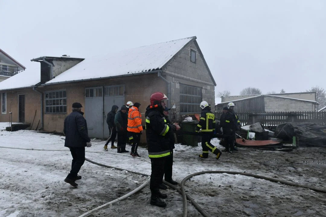 Pożar w Wólce Świątkowej