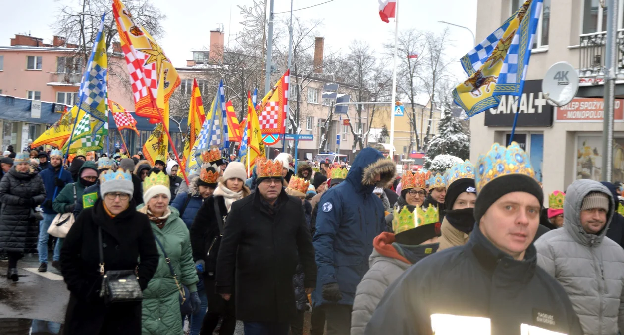 Wędrowaliśmy z Trzema Królami po ulicach Łukowa