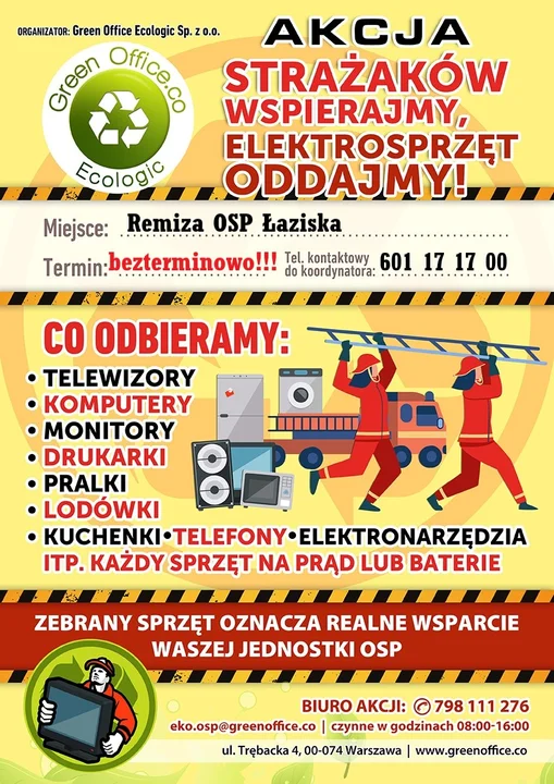 Gmina Łaziska: Zbiórka elektrośmieci
