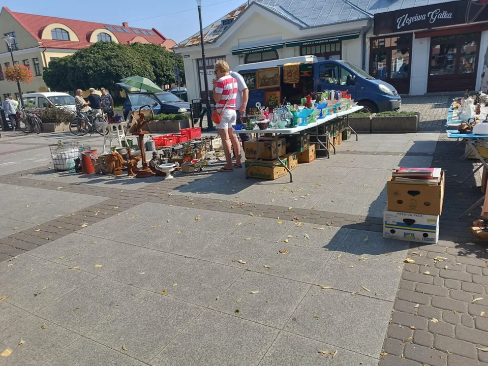 Giełda staroci w Lubartowie 16 sierpnia