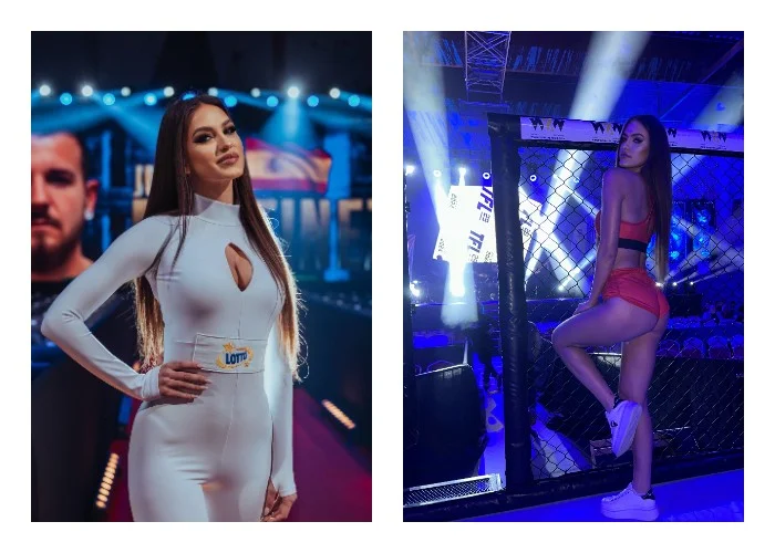 Nie mrugajcie! Łukowianka jako ring girl (zdjęcia) - Zdjęcie główne