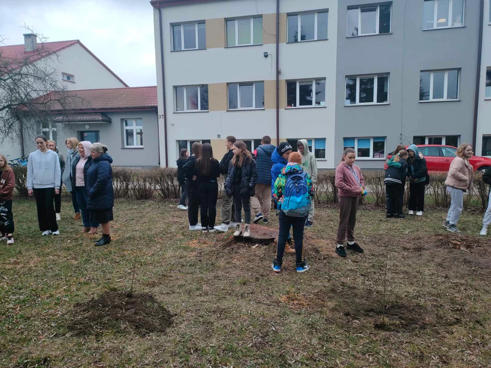 Konkurs ekologiczny w szkole w Mikłusach