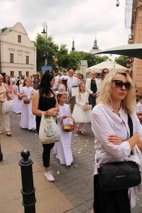 Procesja Bożego Ciała w archikatedrze lubelskiej